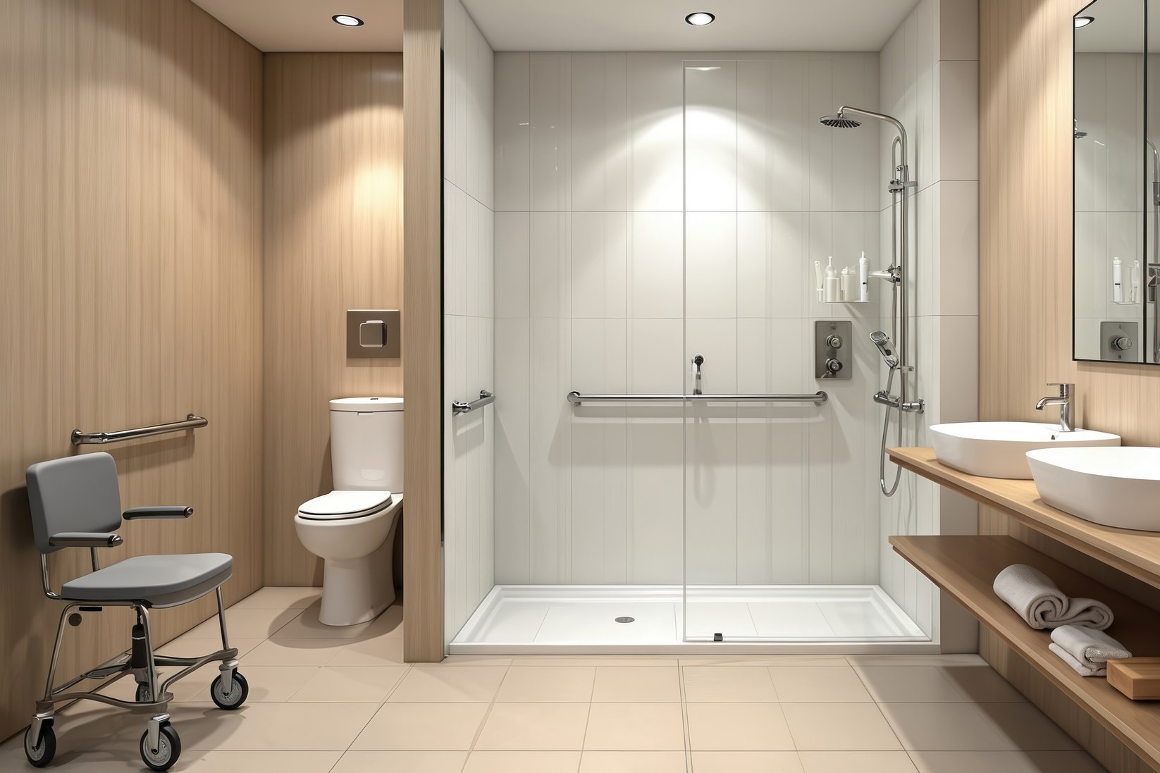 Salle de bain PMR Auch 